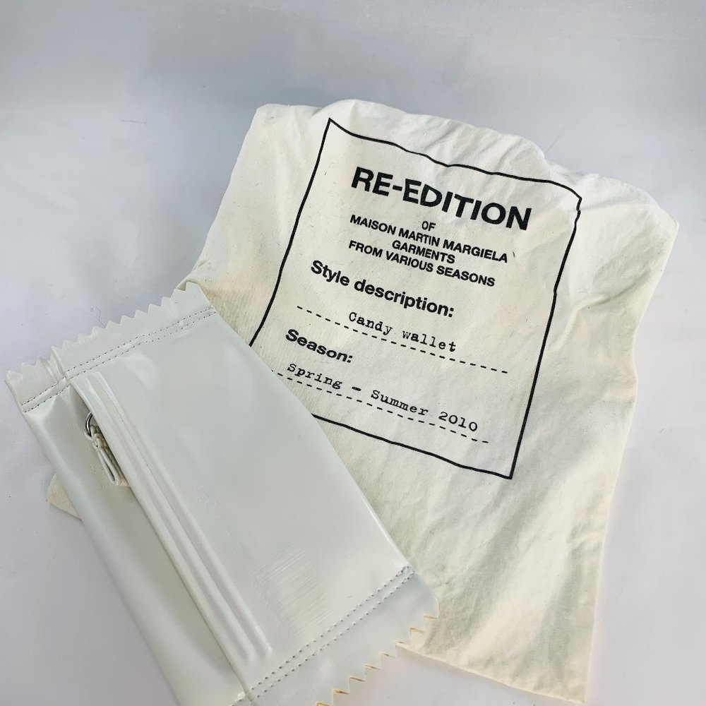 Maison Margiela Patent candy wrapper wallet